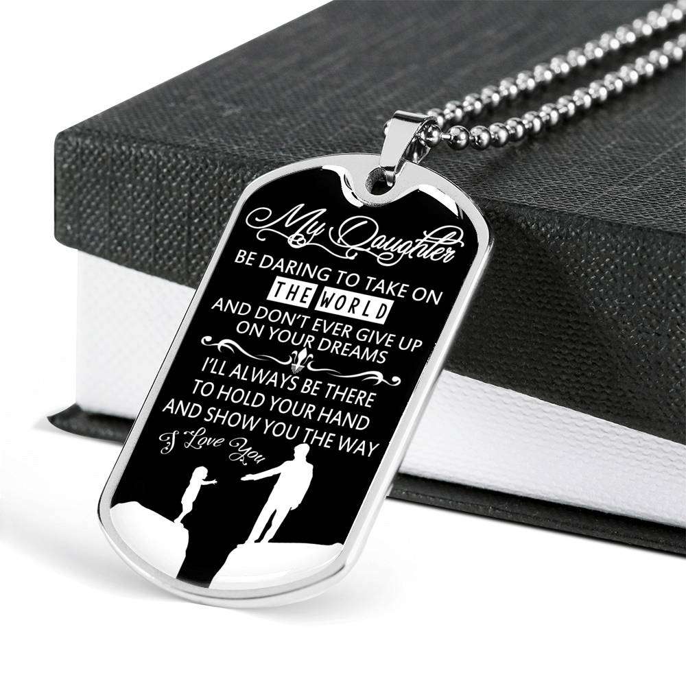 Daughter Dog Tag, Dog Tag For Daughter, Birthday Gift For Daughter Dog Tag-5 Dughter's Day Rakva