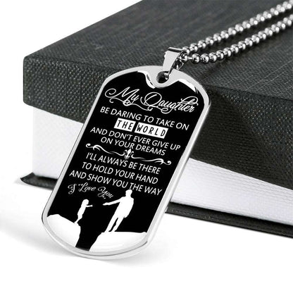 Daughter Dog Tag, Dog Tag For Daughter, Birthday Gift For Daughter Dog Tag-5 Dughter's Day Rakva