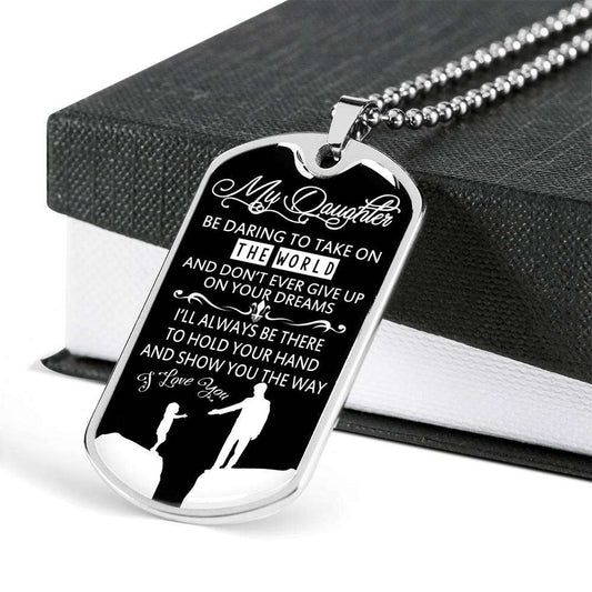 Daughter Dog Tag, Dog Tag For Daughter, Birthday Gift For Daughter Dog Tag-5 Dughter's Day Rakva