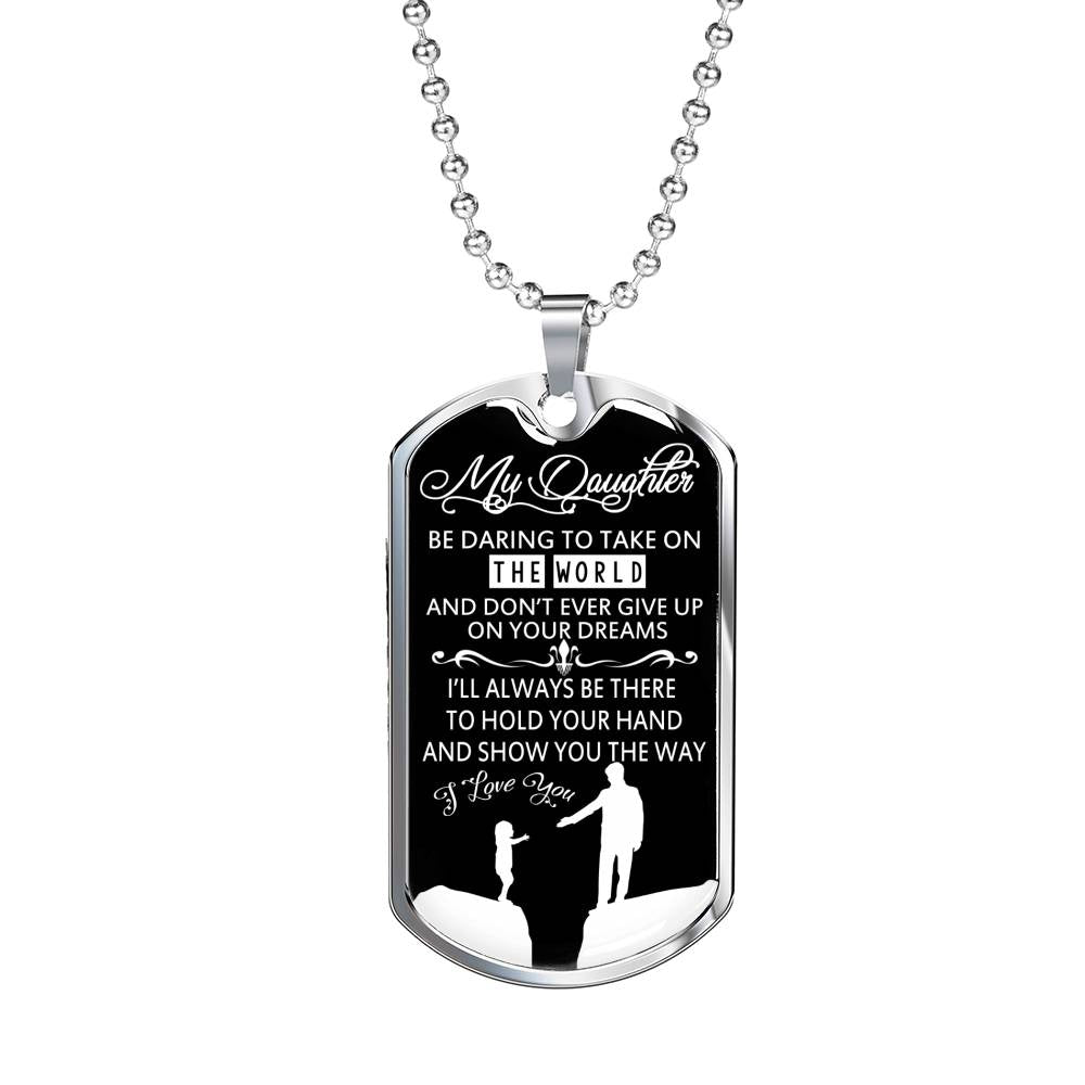 Daughter Dog Tag, Dog Tag For Daughter, Birthday Gift For Daughter Dog Tag-5 Dughter's Day Rakva