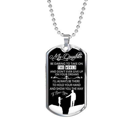 Daughter Dog Tag, Dog Tag For Daughter, Birthday Gift For Daughter Dog Tag-5 Dughter's Day Rakva