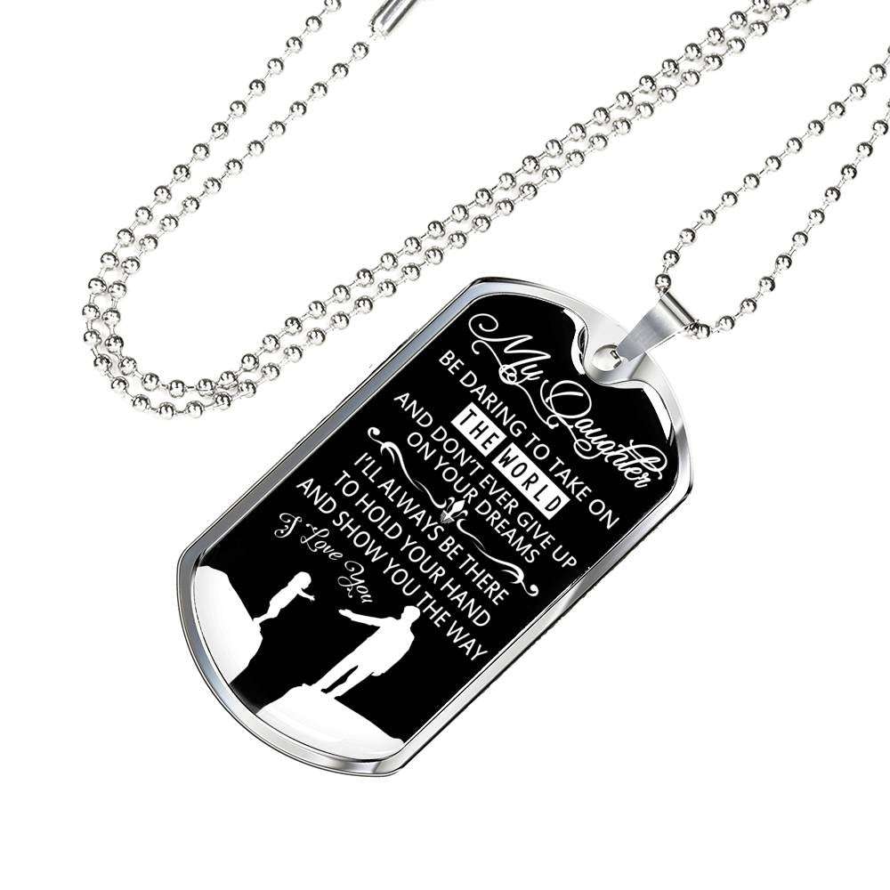 Daughter Dog Tag, Dog Tag For Daughter, Birthday Gift For Daughter Dog Tag-5 Dughter's Day Rakva