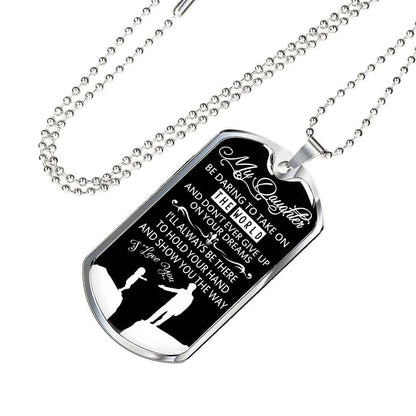Daughter Dog Tag, Dog Tag For Daughter, Birthday Gift For Daughter Dog Tag-5 Dughter's Day Rakva