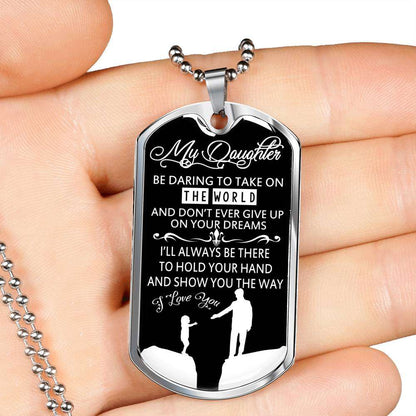 Daughter Dog Tag, Dog Tag For Daughter, Birthday Gift For Daughter Dog Tag-5 Dughter's Day Rakva