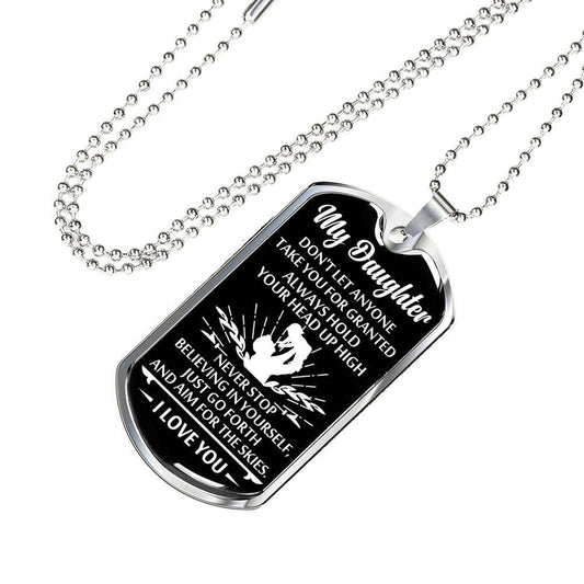 Daughter Dog Tag, Dog Tag For Daughter, Birthday Gift For Daughter Dog Tag-8 Dughter's Day Rakva