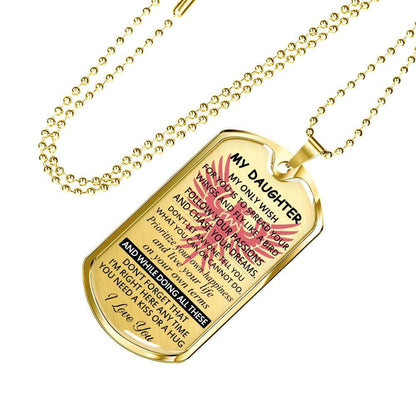 Daughter Dog Tag, Dog Tag For Daughter, Gift For Daughter Dog Tag Dughter's Day Rakva