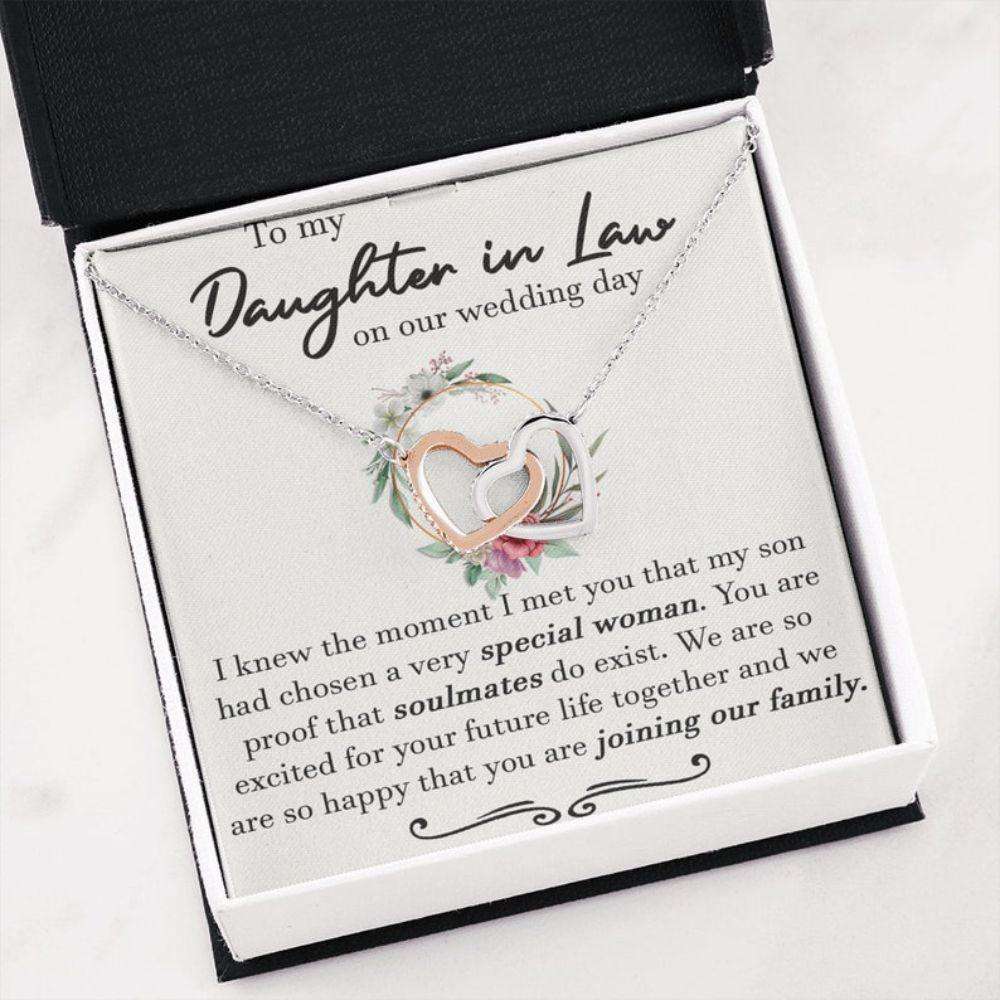 Daughter In Law Necklace, Daughter In Law Gift From Mother In Law On Wedding Gift, Future Daughter-In-Law Jewelry Gifts For Daughter Rakva