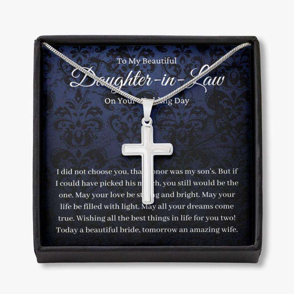 Daughter In Law Necklace Gift On Wedding Day, Future Daughter In Law, Bride Necklace Gift From Mother In Law Gift For Bride Rakva