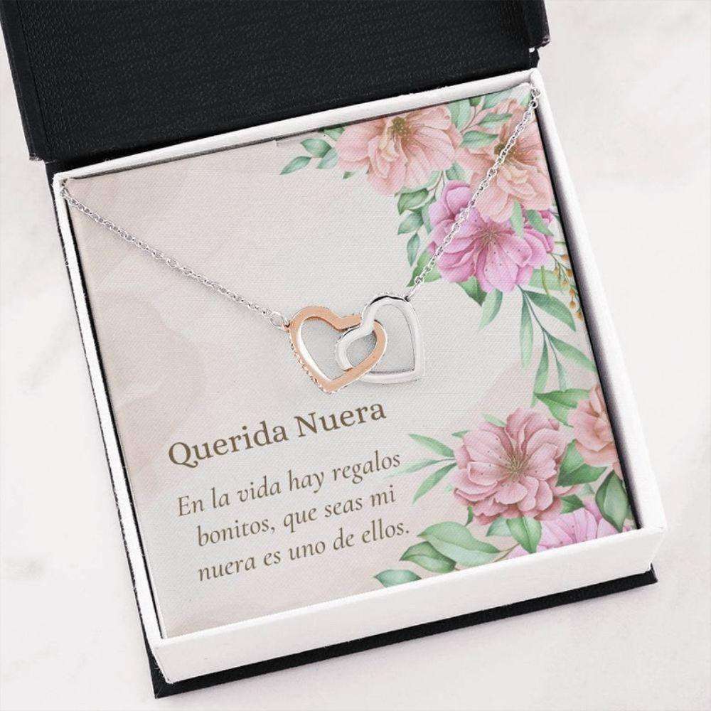 Daughter In Law Necklace, Latina Daughter In Law Gift Necklace “ Collar Para Nuera “ Heartfelt Spanish Gift Nuera Gifts For Daughter Rakva