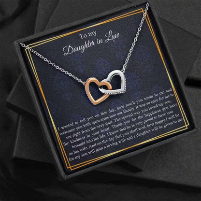 Daughter In Law Necklace, Wedding Necklace Gift For Future Daughter In Law Dughter's Day Rakva