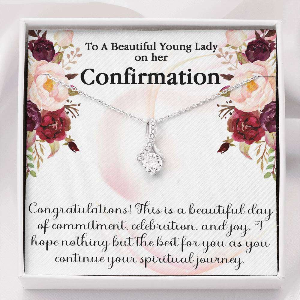 Daughter Neckalce, Confirmation Necklace Gift For Her, Holy Confirmation For Girls Dughter's Day Rakva