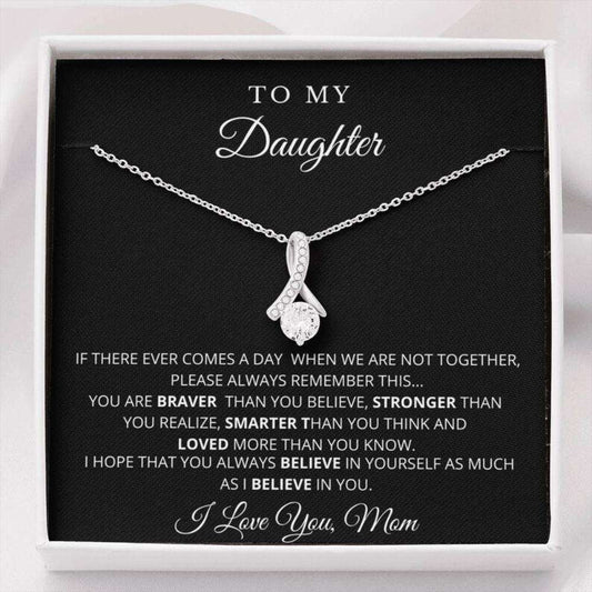 Daughter Neckalce, Daughter Mother Necklace, Gift For Daughter From Mom, To My Daughter Dughter's Day Rakva