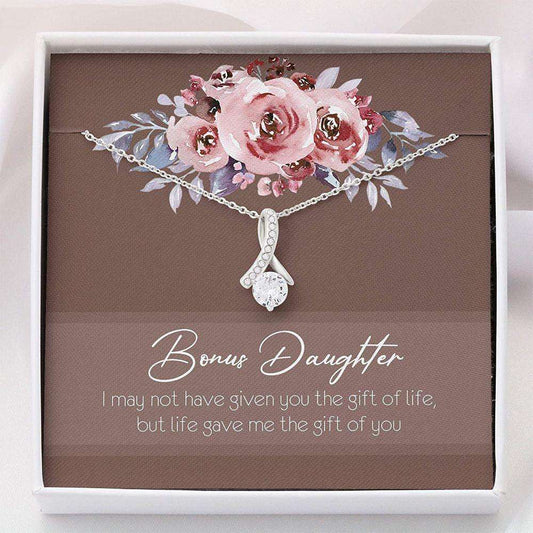 Daughter Necklace, Bonus Daughter Gift “ To My Daughter Necklace “ Necklace With Gift Box Dughter's Day Rakva