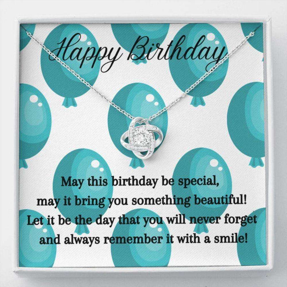 Daughter Necklace, Friend Necklace, Happy Birthday Necklace, Happy Birthday Gift For Best Friend, Daughter, Sister, Bff Dughter's Day Rakva