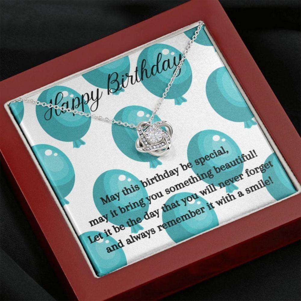 Daughter Necklace, Friend Necklace, Happy Birthday Necklace, Happy Birthday Gift For Best Friend, Daughter, Sister, Bff Dughter's Day Rakva