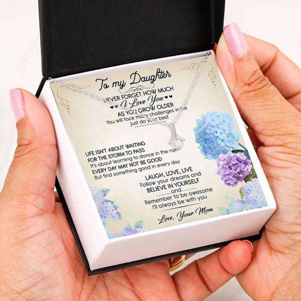 Daughter Necklace, Gift For Daughter From Mom, Daughter Mother Necklace, To My Daughter Necklace Dughter's Day Rakva