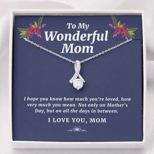 Daughter Necklace, Gift From Daughter, Gift For Mom, Mothers Day, Necklace For Mom Gifts For Daughter Rakva