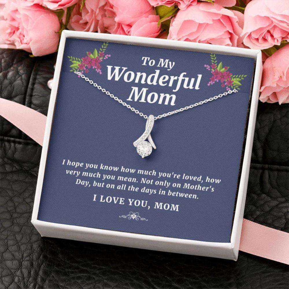 Daughter Necklace, Gift From Daughter, Gift For Mom, Mothers Day, Necklace For Mom Gifts For Daughter Rakva