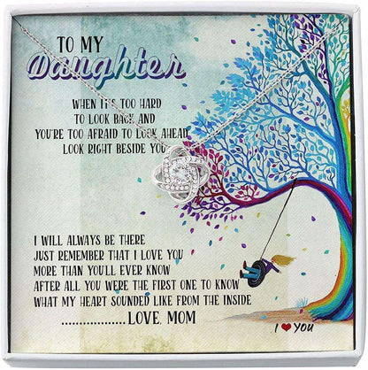 Daughter Necklace Gift From Mom “ I Will Always Be Gift For Daughter Dughter's Day Rakva