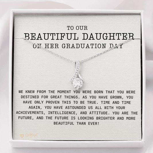 Daughter Necklace, Graduation Necklace Gift For Daughter From Mom And Dad College And High School Dughter's Day Rakva