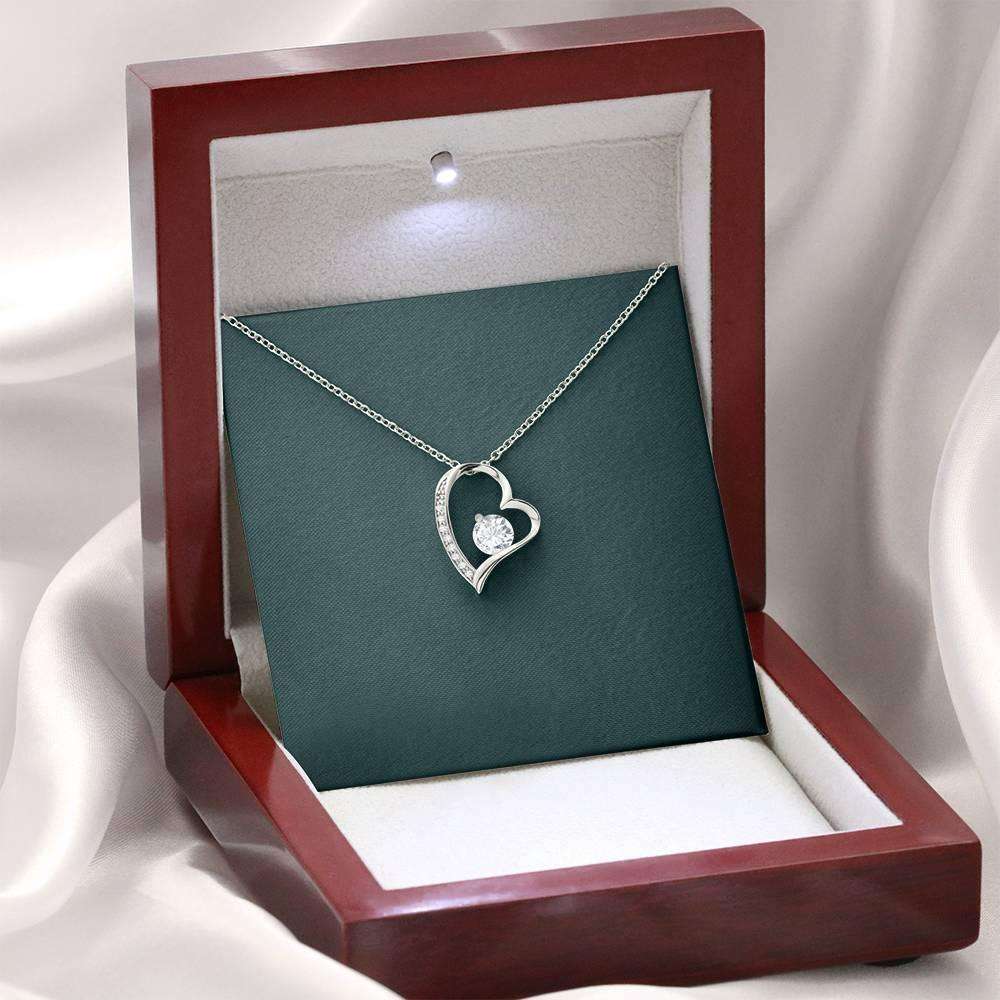 Daughter Necklace, Mother/ Daughter Necklace From Dad, Happy 30Th Keep Heart Compass Dughter's Day Rakva