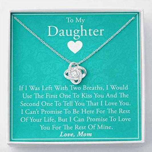 Daughter Necklace, Mother To Daughter Necklace “ My Last “ Mother Daughter Necklace Dughter's Day Rakva