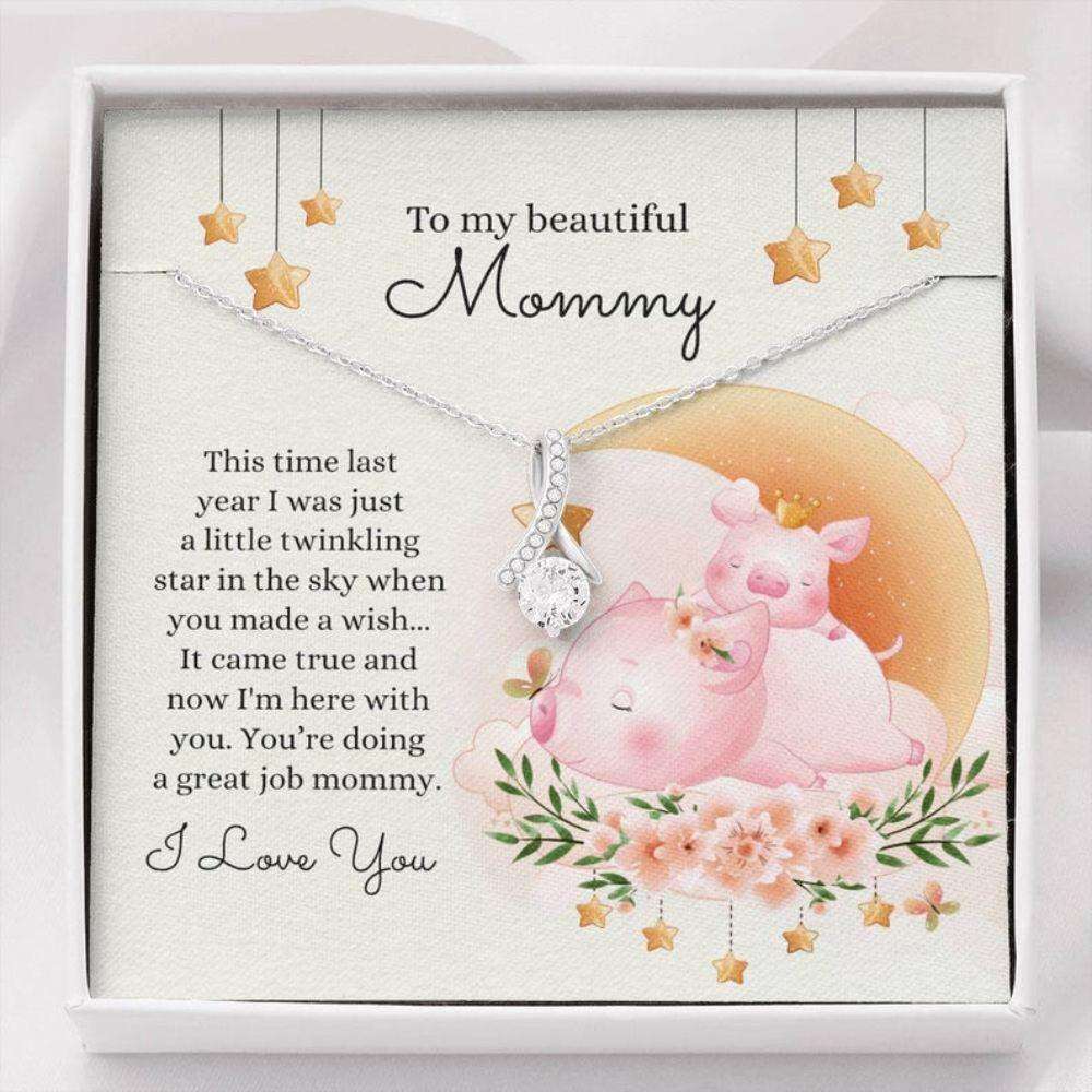 Daughter Necklace, New Mom Pregnancy Necklace Gift “ Daughters First Mothers Day Gift For Daughter Gifts For Daughter Rakva