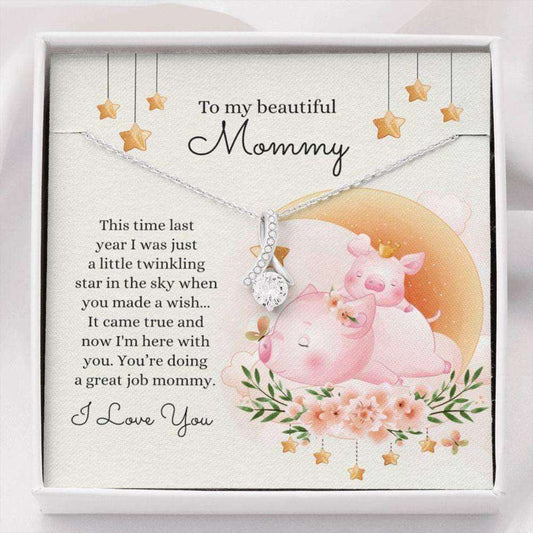 Daughter Necklace, New Mom Pregnancy Necklace Gift “ Daughters First Mothers Day Gift For Daughter Gifts For Daughter Rakva