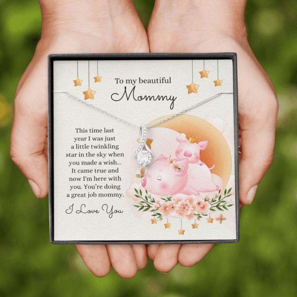 Daughter Necklace, New Mom Pregnancy Necklace Gift “ Daughters First Mothers Day Gift For Daughter Gifts For Daughter Rakva