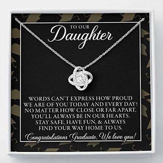 Daughter Necklace, Niece Necklace, Graduation Gift Necklace For Daughter From Parents, Class Of 2024 Senior Present Dughter's Day Rakva