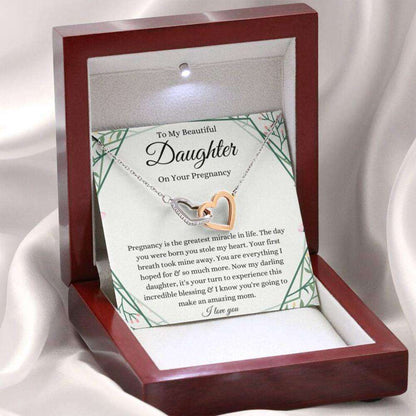 Daughter Necklace, Pregnant Daughter Gift Necklace, Gift For Mom To Be, Expecting Mom, Gift From Mom Gifts For Daughter Rakva