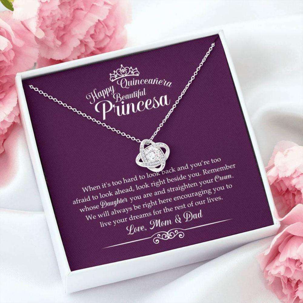 Daughter Necklace, Quinceanera Gift For Daughter “ From Mom & Dad, Regalos Para Quinceanera Gifts For Daughter Rakva