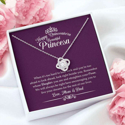 Daughter Necklace, Quinceanera Gift For Daughter “ From Mom & Dad, Regalos Para Quinceanera Gifts For Daughter Rakva