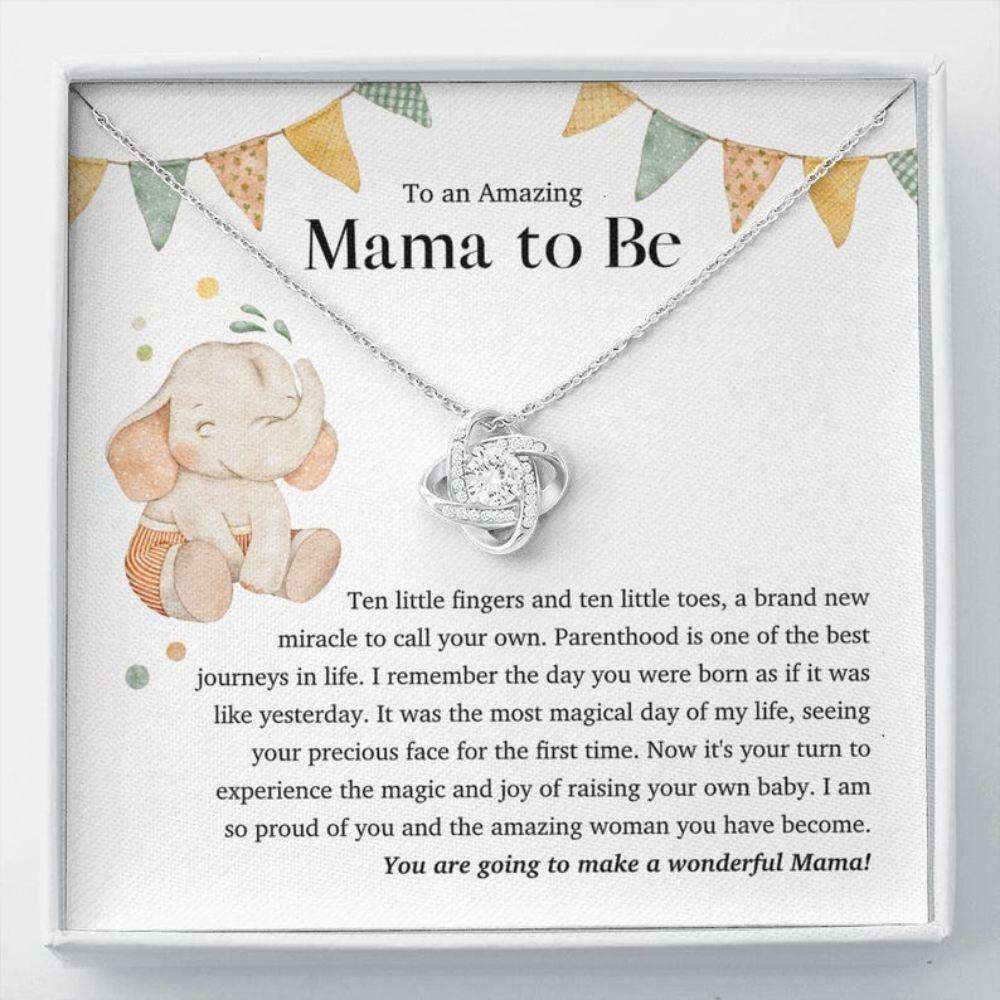 Daughter Necklace, To An Amazing Mama To Be Necklace, Daughter Pregnancy Gift From Mom Dughter's Day Rakva