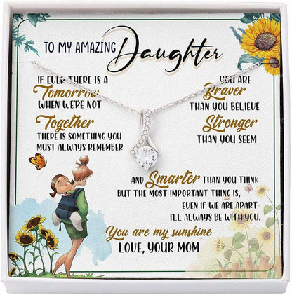 Daughter Necklace “ To My Amazing Daughter Necklace, Gift From Mom Dughter's Day Rakva