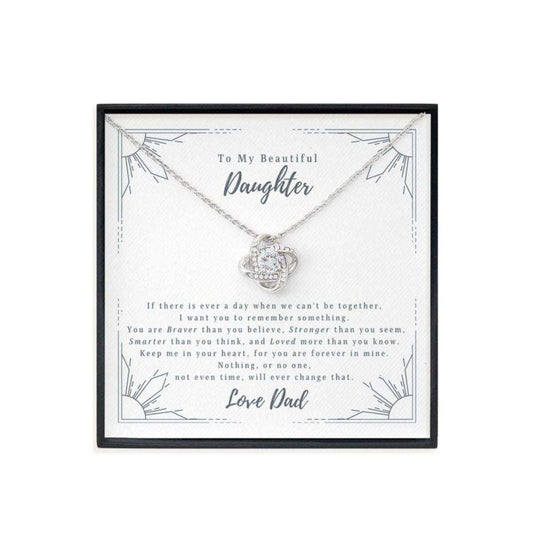 Daughter Necklace, To My Daughter Gift For Daughter, Gift For Daughter From Dad, Daughter Pendant Necklace Dughter's Day Rakva
