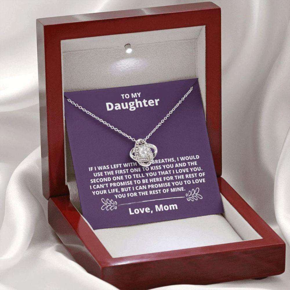 Daughter Necklace, To My Daughter Necklace Gift For Daughter From Mom, Grown Up Daughter Dughter's Day Rakva