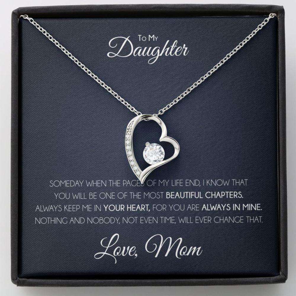 Daughter Necklace, To My Daughter Necklace, Gift For Daughter From Mom, Mother Daughter Necklace Dughter's Day Rakva