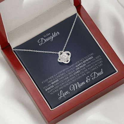 Daughter Necklace, To Our Daughter Necklace Gift For Daughter From Mom & Dad, Grown Up Daughter Dughter's Day Rakva