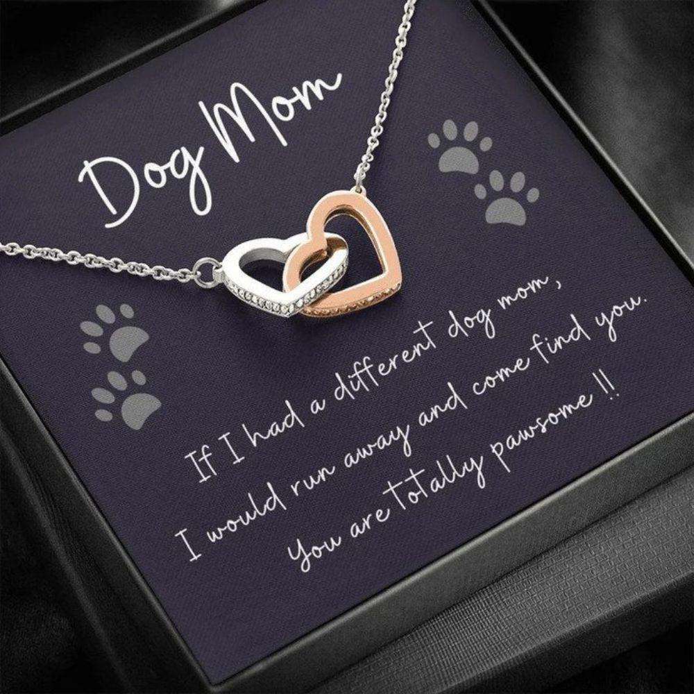 Dog Mom Necklace, Dog Mom Gift, Dog Lover Gift, Animal Lover Gift, Gift For New Dog Mom Rakva