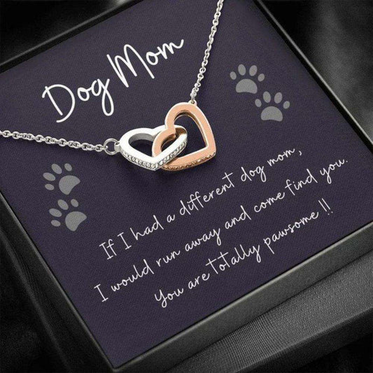 Dog Mom Necklace, Dog Mom Gift, Dog Lover Gift, Animal Lover Gift, Gift For New Dog Mom Rakva