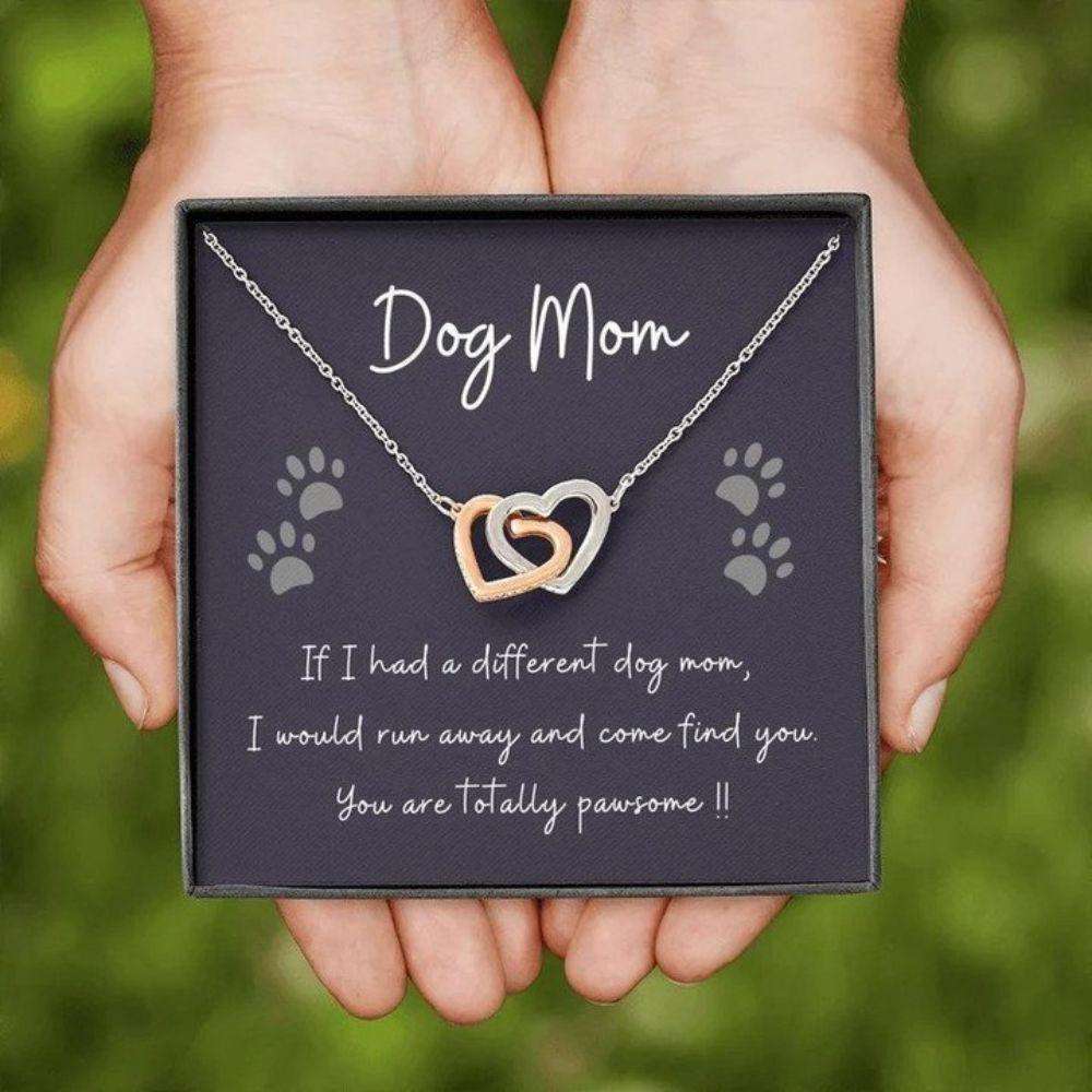 Dog Mom Necklace, Dog Mom Gift, Dog Lover Gift, Animal Lover Gift, Gift For New Dog Mom Rakva