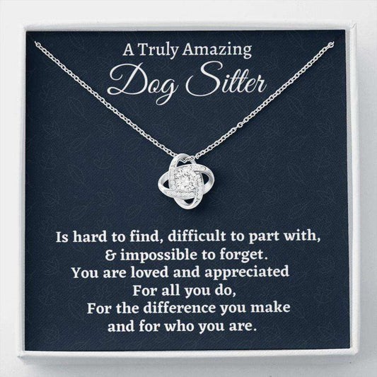 Dog Sitter Gift, Appreciation Gift For A Dog Sitter, Necklace Gift For Women Rakva