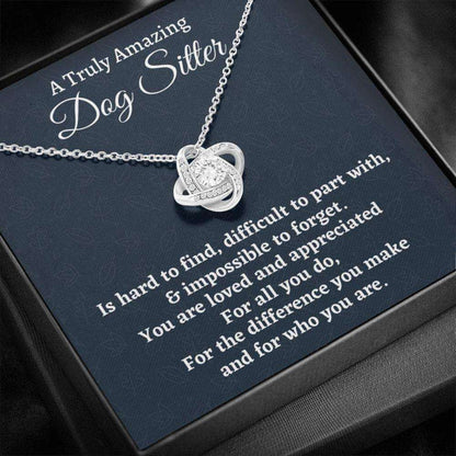 Dog Sitter Gift, Appreciation Gift For A Dog Sitter, Necklace Gift For Women Rakva