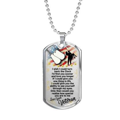 Dog Tag Custom Picture How Special You Are Dog Tag Necklace Gift For Veteran Lover Rakva