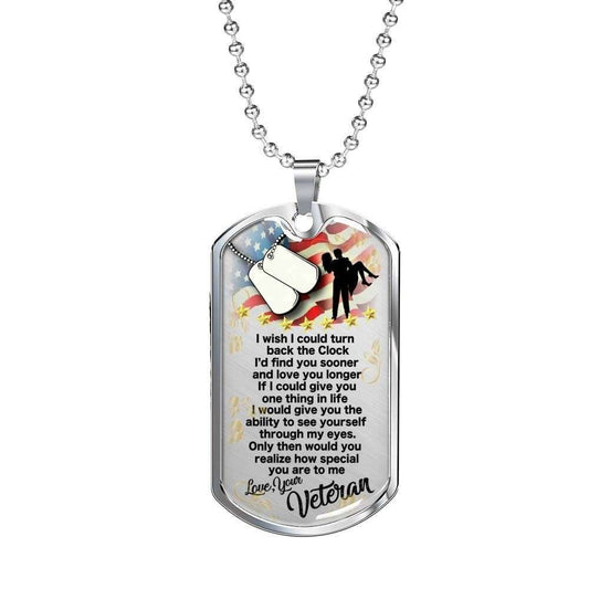Dog Tag Custom Picture How Special You Are Dog Tag Necklace Gift For Veteran Lover Rakva