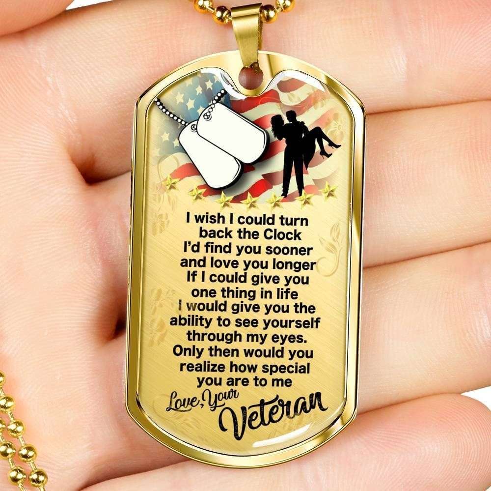 Dog Tag Custom Picture How Special You Are Dog Tag Necklace Gift For Veteran Lover Rakva