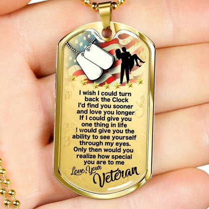 Dog Tag Custom Picture How Special You Are Dog Tag Necklace Gift For Veteran Lover Rakva