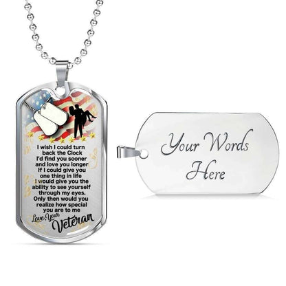 Dog Tag Custom Picture How Special You Are Dog Tag Necklace Gift For Veteran Lover Rakva