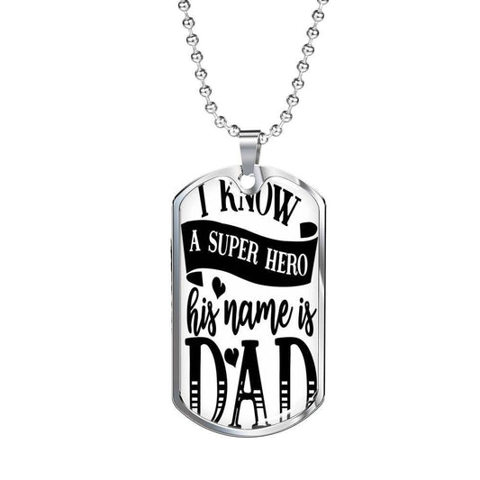 Dog Tag Custom Picture Military 925 Silver Liquid Glass Coating Dog Tag Necklace Rakva